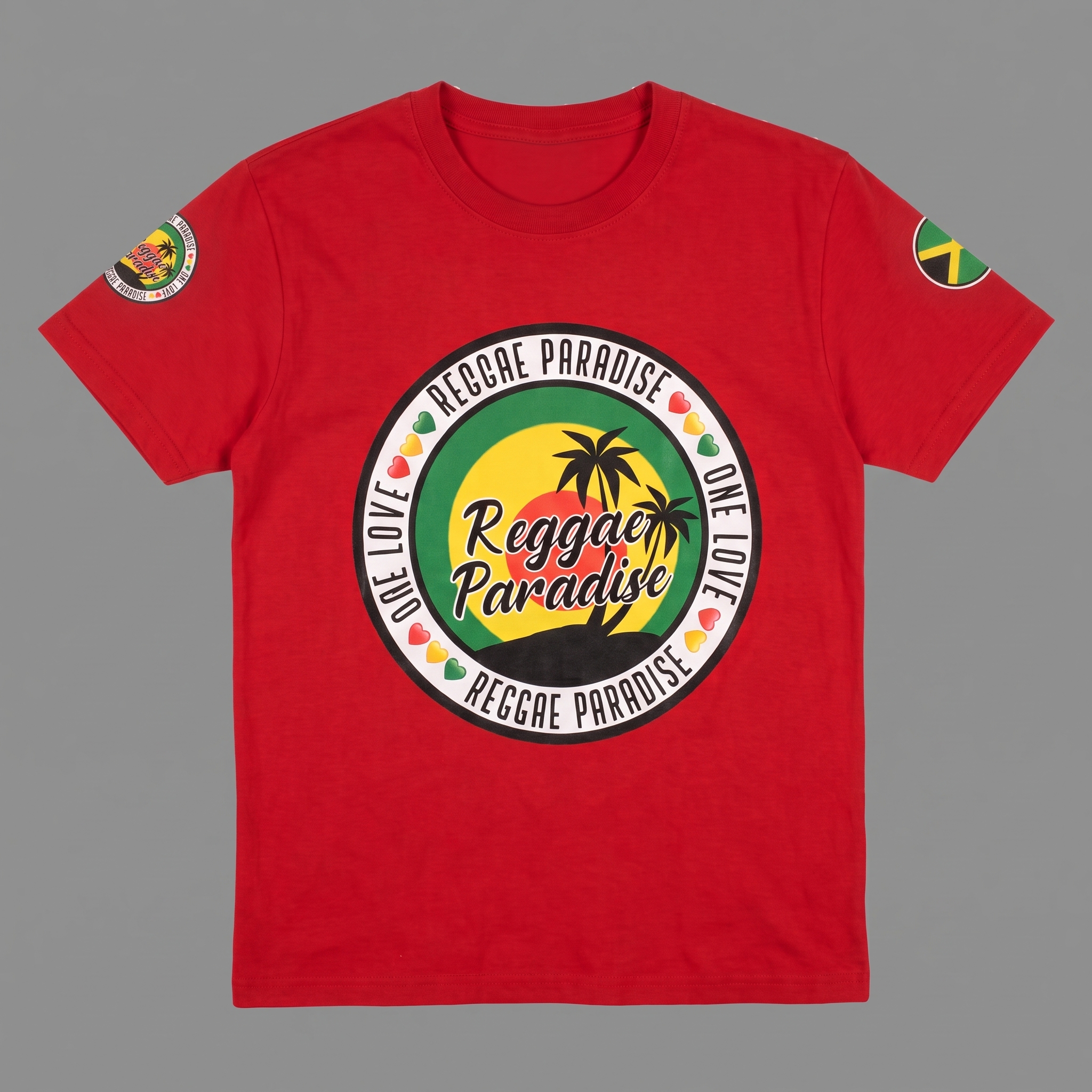 team-2 reggae paradise t shirt